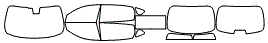 Tint Kit pattern for the 2019 Infiniti Q70