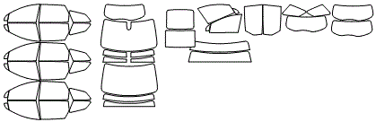 Tint Kit pattern for the 2018 Buick Enclave