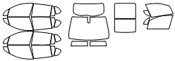 Tint Kit pattern for the 2017 Buick Envision