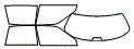 Tint Kit pattern for the 1996 Oldsmobile Cutlass Ciera