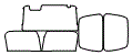 Tint Kit pattern for the 2002 Jeep Wrangler