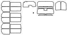 Tint Kit pattern for the 2026 Jeep Wrangler
