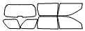 Tint Kit pattern for the 2006 Jeep Grand Cherokee