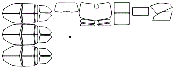 Tint Kit pattern for the 2025 Jeep Grand Cherokee 4xe
