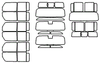 Tint Kit pattern for the 2026 Jeep Gladiator