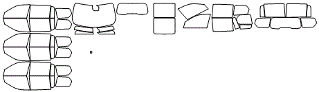 Tint Kit pattern for the 2026 Jeep Grand Cherokee L