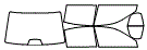 Tint Kit pattern for the 2000 Lexus GS 300