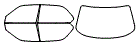 Tint Kit pattern for the 2000 Lexus LS 400