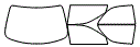 Tint Kit pattern for the 2000 Lexus ES 300