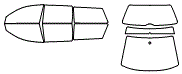Tint Kit pattern for the 2004 Volkswagen Passat