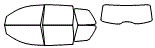 Tint Kit pattern for the 2005 Volkswagen Touareg