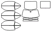 Tint Kit pattern for the 2019 Volkswagen Beetle