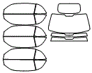 Tint Kit pattern for the 2019 Volkswagen Beetle