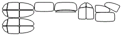 Tint Kit pattern for the 1972 Volkswagen Beetle