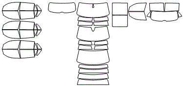 Tint Kit pattern for the 2026 Volkswagen Atlas Cross Sport (Canada)
