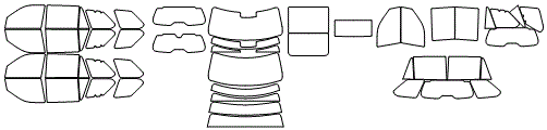 Tint Kit pattern for the 2026 Toyota Sequoia