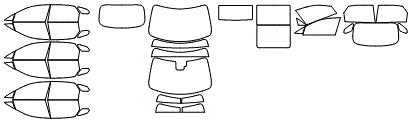 Tint Kit pattern for the 2026 Lexus RX