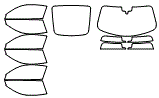 Tint Kit pattern for the 2025 Porsche 718