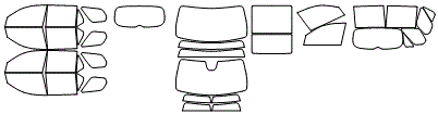 Tint Kit pattern for the 2026 Honda Pilot