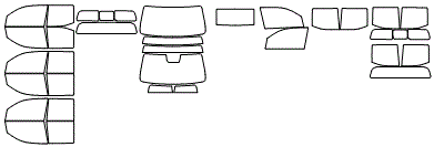 Tint Kit pattern for the 2026 Toyota Tacoma