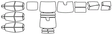 Tint Kit pattern for the 2027 Toyota Prius