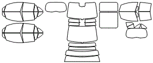 Tint Kit pattern for the 2027 Mercedes Benz EQE SUV