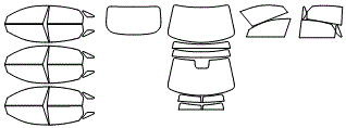 Tint Kit pattern for the 2026 Hyundai Ioniq 6