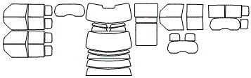 Tint Kit pattern for the 2025 Land Rover Defender