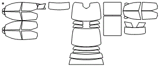 Tint Kit pattern for the 2024 Fisker Ocean