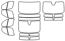 Tint Kit pattern for the 2027 Ford Transit