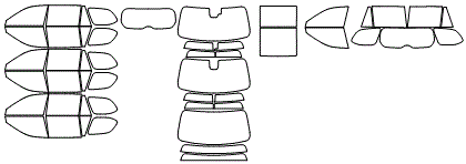 Tint Kit pattern for the 2026 Toyota Grand Highlander