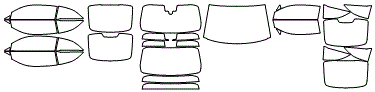 Tint Kit pattern for the 2027 Rolls Royce Spectre