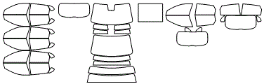Tint Kit pattern for the 2027 Hyundai Kona (US)
