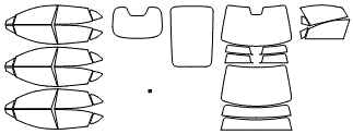 Tint Kit pattern for the 2026 Lotus Eletre