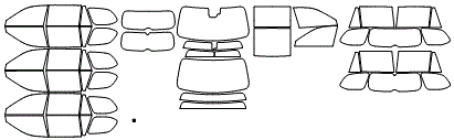Tint Kit pattern for the 2026 Lexus TX