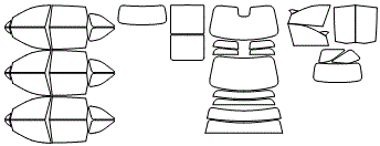 Tint Kit pattern for the 2026 Lincoln Nautilus