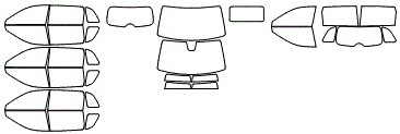 Tint Kit pattern for the 2026 Honda CR-V