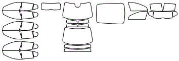 Tint Kit pattern for the 2026 Volvo EX30