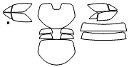 Tint Kit pattern for the 2025 Ferrari Daytona SP3