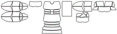 Tint Kit pattern for the 2027 BMW 5 Series