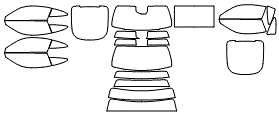 Tint Kit pattern for the 2027 Mercedes Benz AMG GT