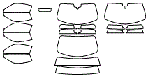 Tint Kit pattern for the 2025 Porsche 718