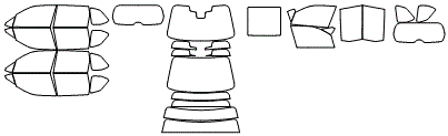 Tint Kit pattern for the 2026 Subaru Forester (US)