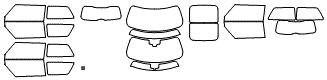Tint Kit pattern for the 2026 MINI Cooper 2 Door