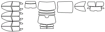 Tint Kit pattern for the 2026 Polestar Polestar 3