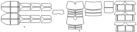 Tint Kit pattern for the 2026 Cadillac Escalade
