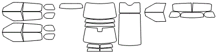 Tint Kit pattern for the 2025 VinFast VF9