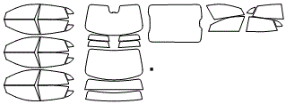 Tint Kit pattern for the 2026 Polestar Polestar 4