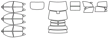 Tint Kit pattern for the 2027 Genesis GV80 Coupe (4 Door)