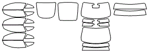 Tint Kit pattern for the 2026 Aston Martin Vanquish